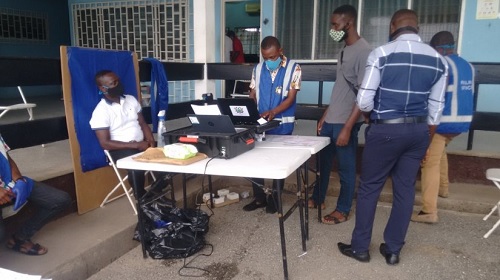 EC deploys logistics to be used for 21-day voter registration exercise