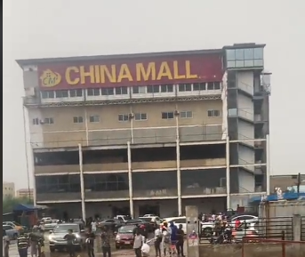 China Mall flooded after Thursday’s rain