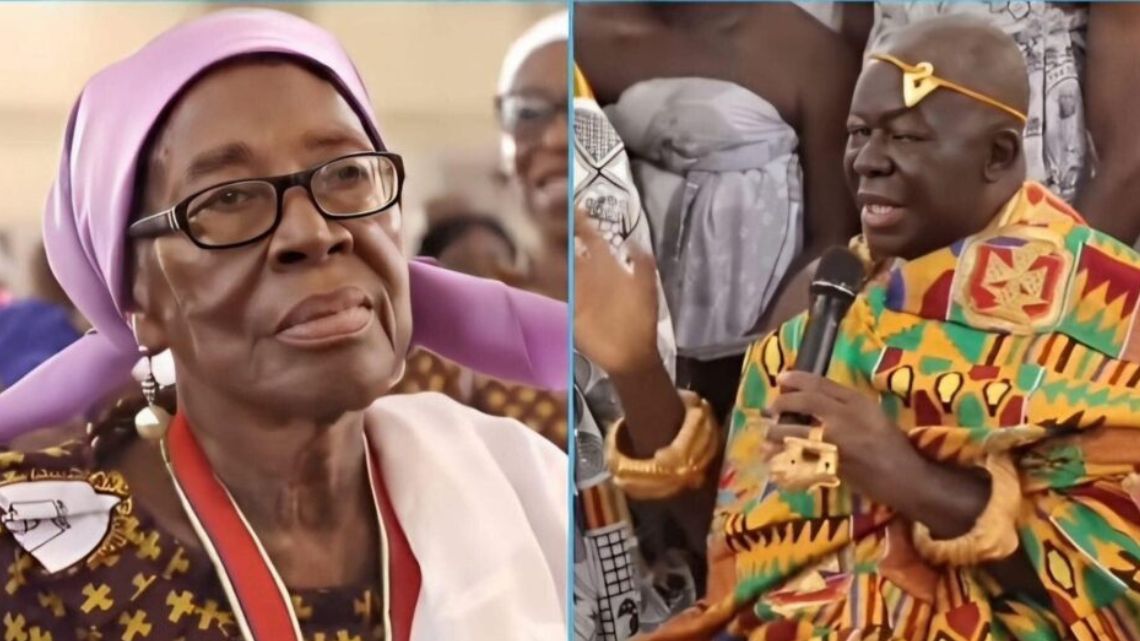 Image of class two teacher of Otumfour Osei Tutu II pops up