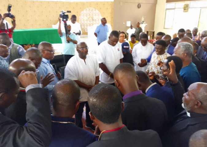 Our roads are deplorable, take immediate action – Volta Region clergy tells Bawumia