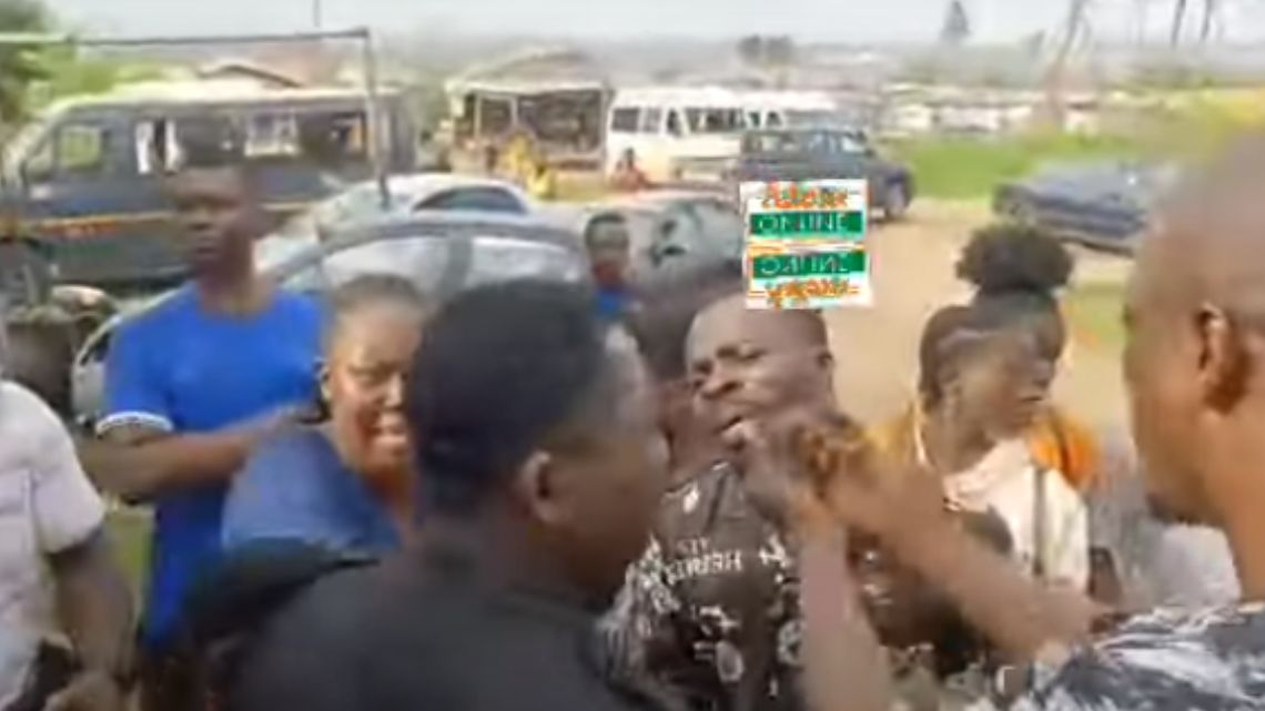 NPP, NDC members clash during voter registration exercise at Awutu Senya West