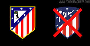 Atlético Madrid return to historic crest after fan discontent