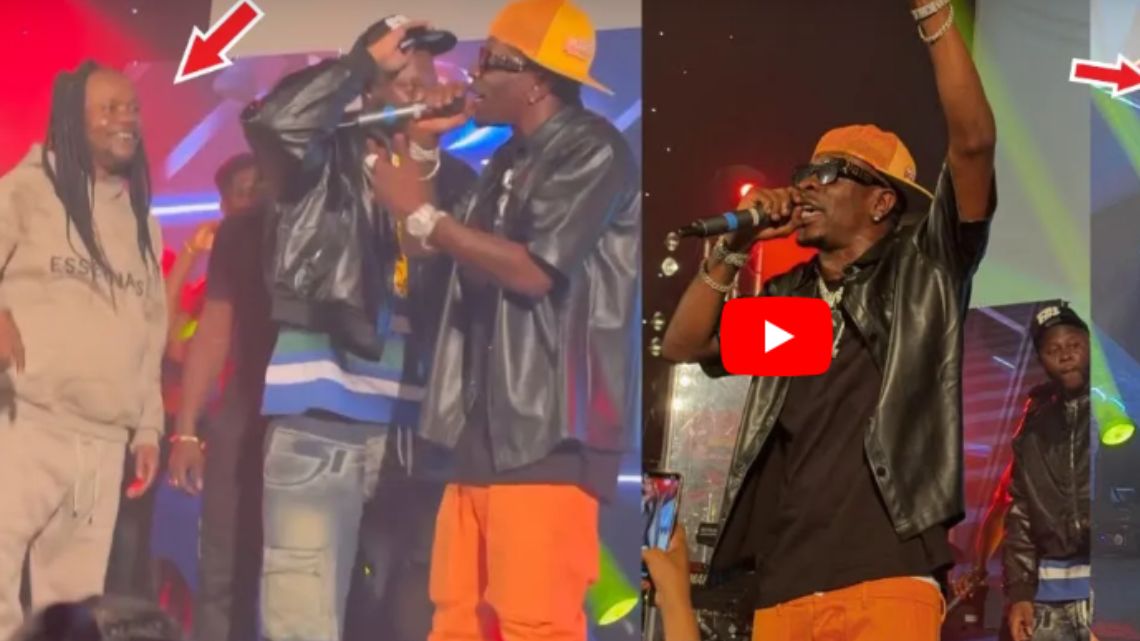 Shatta Wale, Medikal surprise Daddy Lumba on stage in London concert