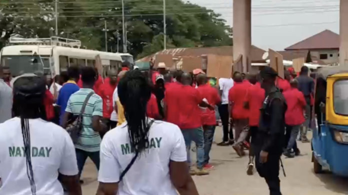 ECG Staff boycott May Day event as Ashanti Regional Minister delivers a speech