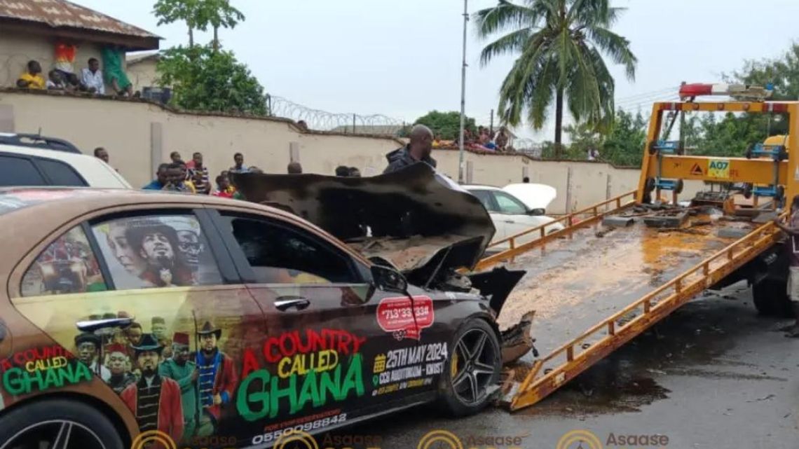 Details of how LilWin got into a car accident at Amakom emerges