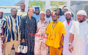 Fella Makafui, Medikal individually honour Nungua Stool invitation