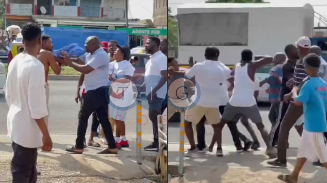 2 alleged NDC executives exchange blows during voter registration at Ablekuma North