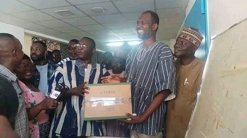 Finance Minister Amin Adam gifts 3 dialysis machines to Temale Teaching Hospital