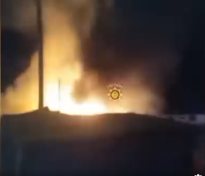 Several shops in Kasoa destroyed by fire