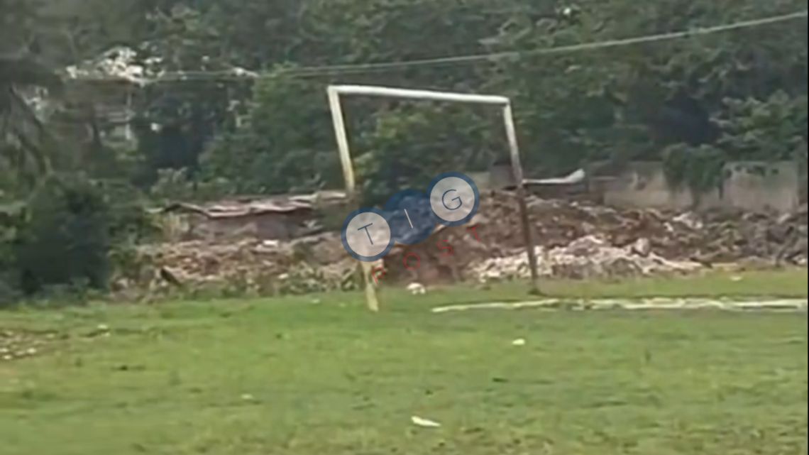 DCE, MP of Obuasi East Kwabrafoso allegedly working to convert football park into galamsey site
