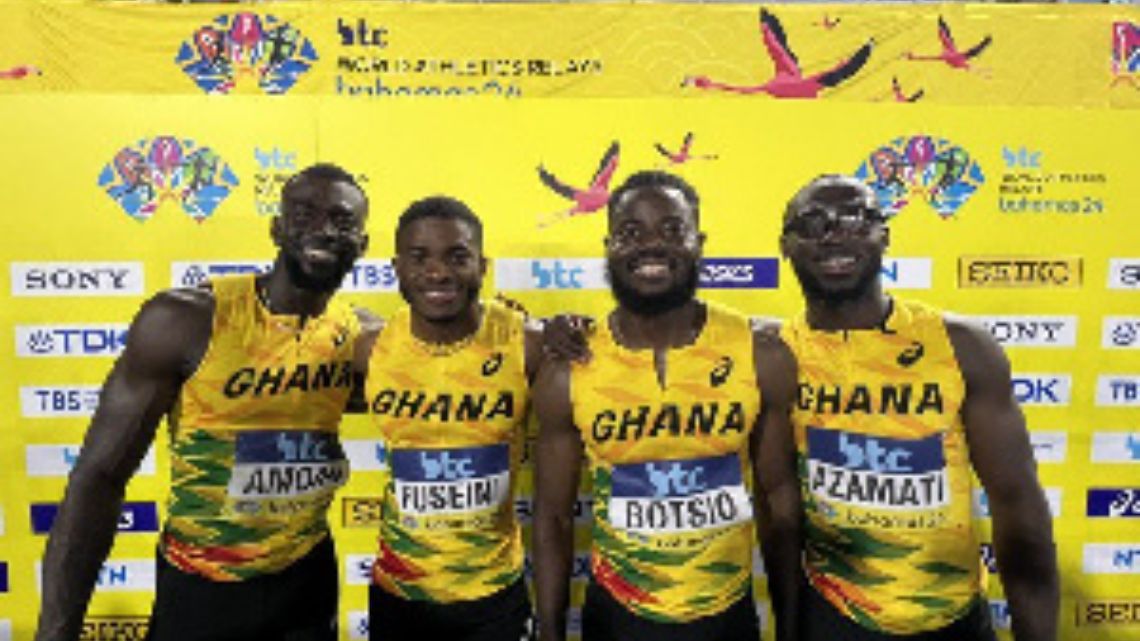 Ghana’s relay team qualifies for Paris Olympics