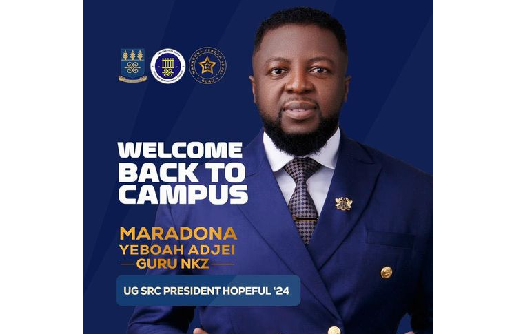Highlife musician Guru contests for UG SRC Presidency