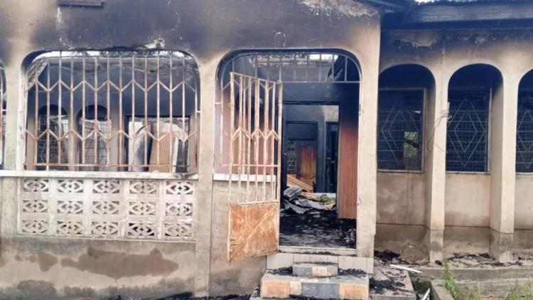 Woman burns to death after her mentally unstable sons sets house ablaze