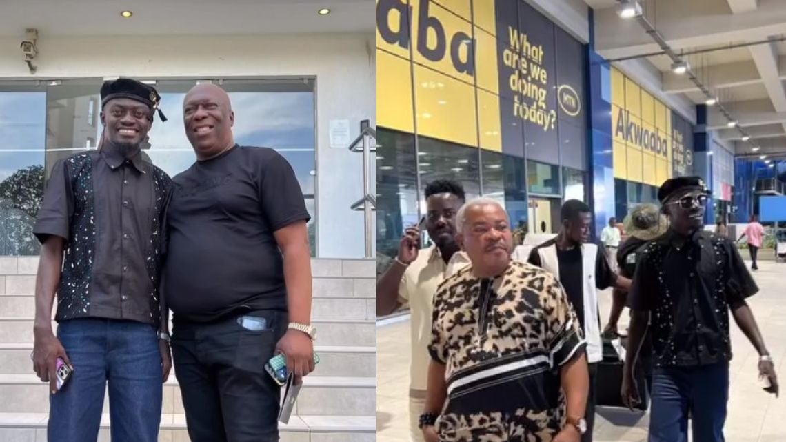‘Awilo Sharp Sharp’, Charles Awurum, return to Ghana ahead of LilWin’s movie premiere