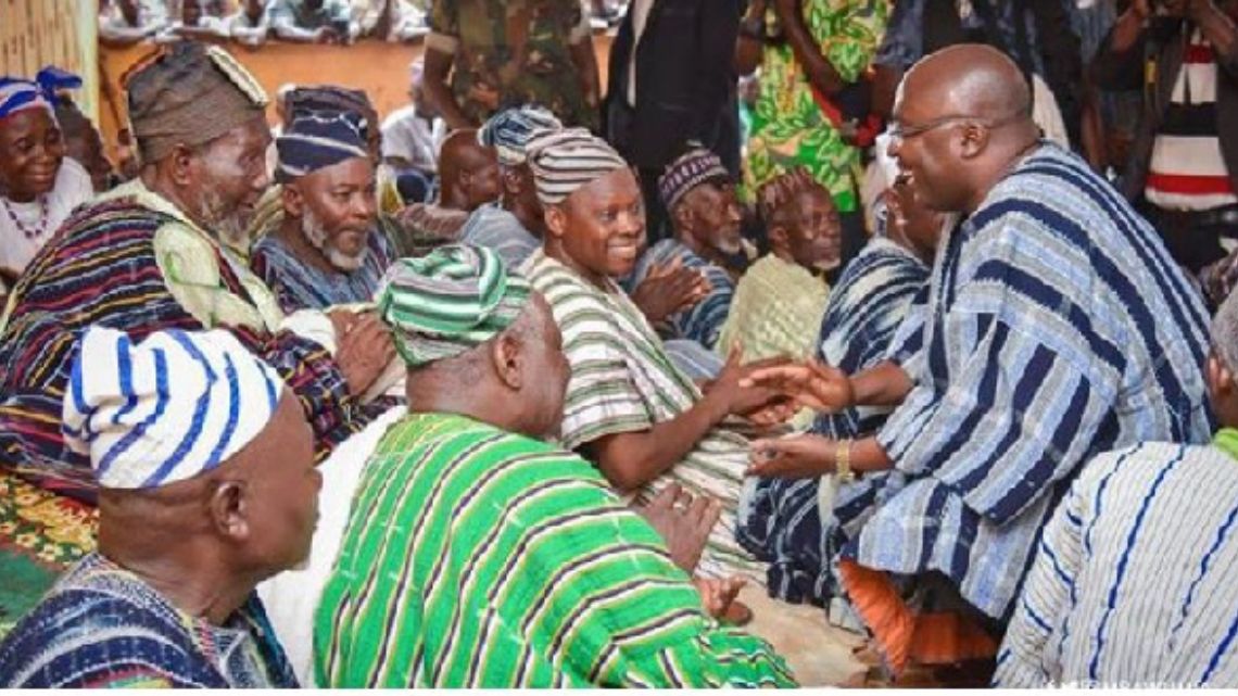 You can make Ghana greater and stronger, you have it in you – Mamprugu Overlord tells Bawumia