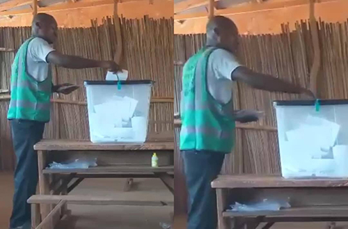 Man caught stuffing ballot box not related to Ejisu by-election, isn’t our staff – EC