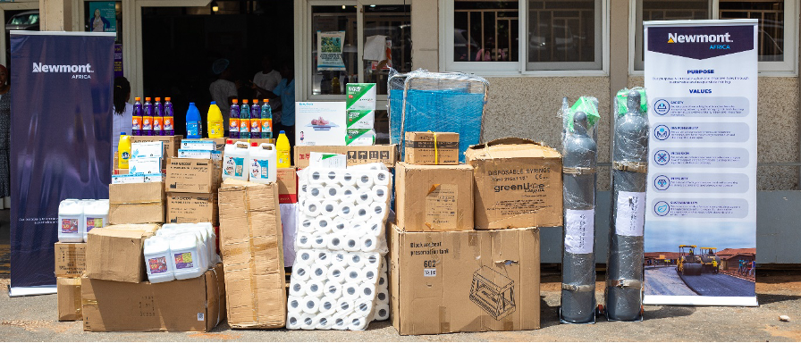 Newmont donates medical consumables to Korle-Bu Teaching Hospital Children’s Ward 