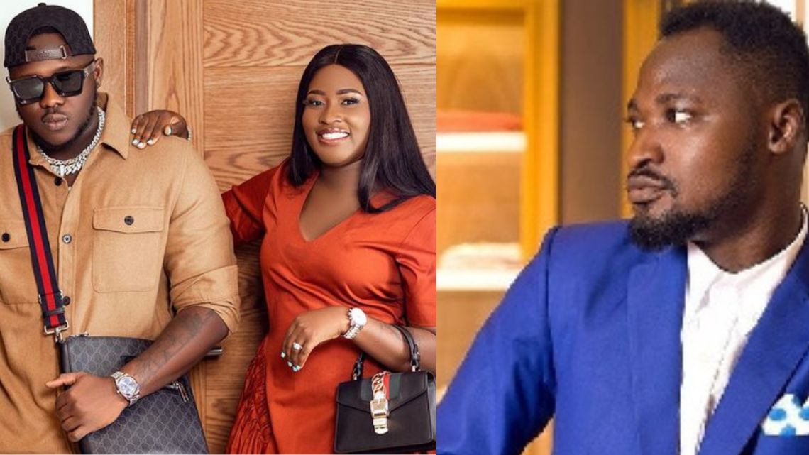 ‘If nobody understands you, I do’ – Funny Face supports Medikal amidst marital issues