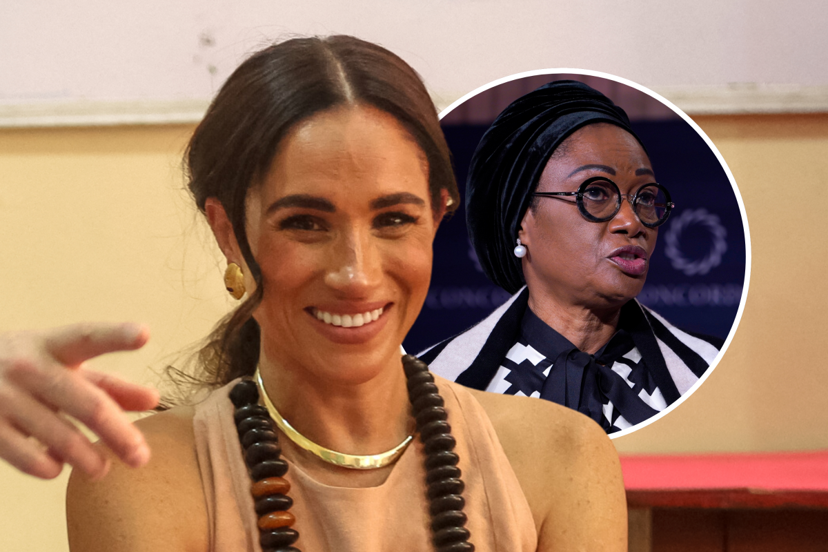 Nigeria’s First Lady supports Meghan Markle amid fashion criticism