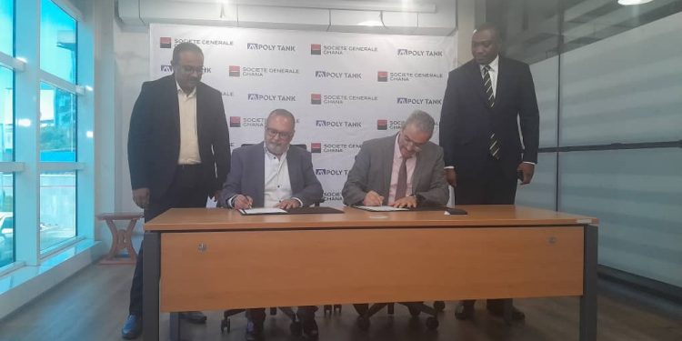 Polytank Ghana and Société Générale join efforts to establish Plastic Recycling Plant