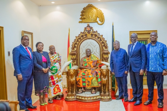 Asantehene charges new CEO to make GNPC great again