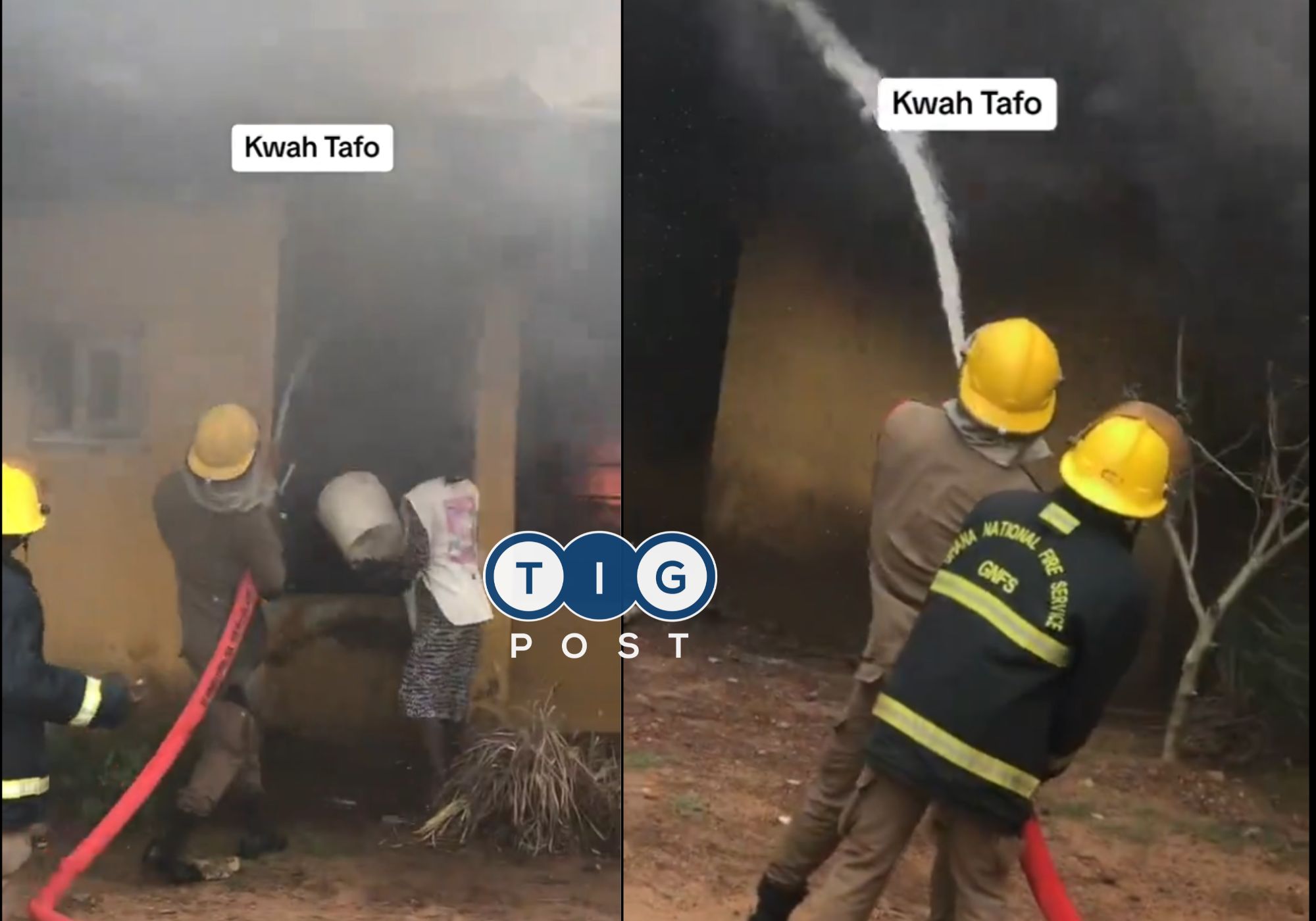 Oh Ghana! – Kwahu Tafo residents lambast Fire Service personnel over ‘poor performance’ in dousing fire