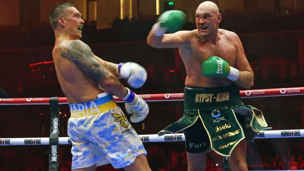 Usyk v Fury rematch set to take place in December
