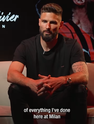 Olivier Giroud announces departure for MLS in emotional message