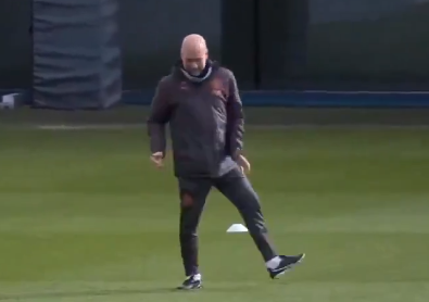 You can’t take title from coach who dey train plus evil spirits – X user reacts to Pep’s training video