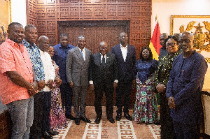 Minority, Majority leaders meet Akufo-Addo for crunch meeting over national issues