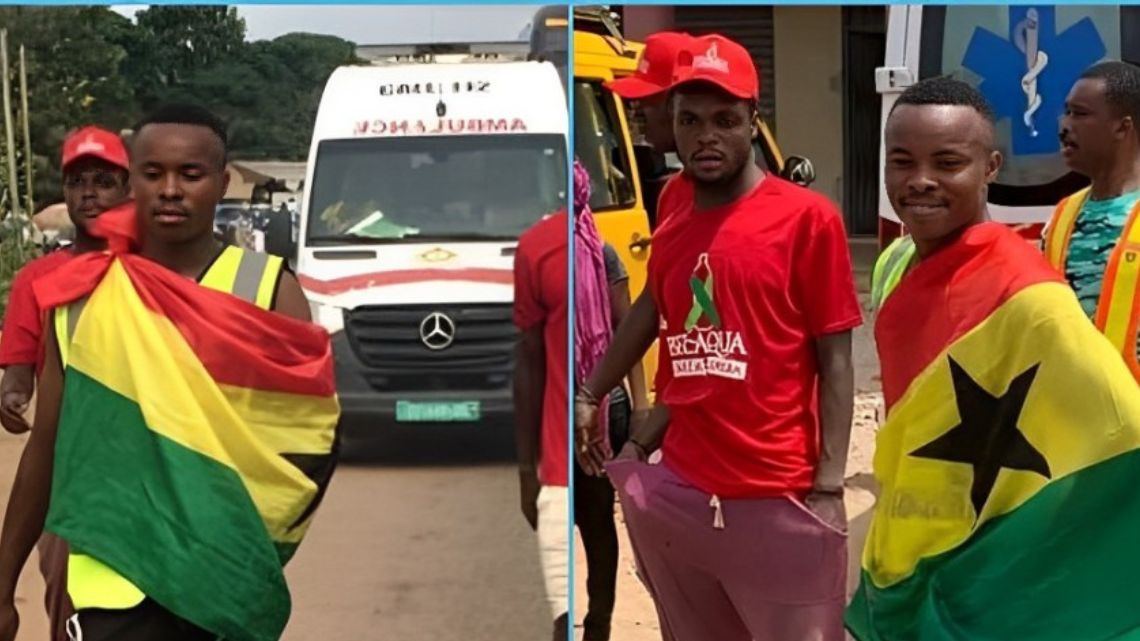 Seidu Rafiwu receives hero’s welcome in Techiman after his 4-day Guinness World Records walk-a-thon attempt