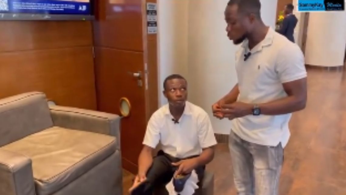 ‘Shoe shine’ charges GHC50 at Mövenpick Hotel, makes over GHC10K for employer
