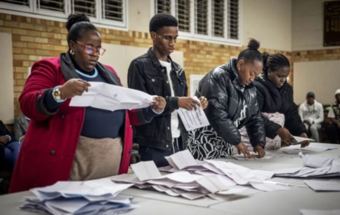 South Africa releases first election result