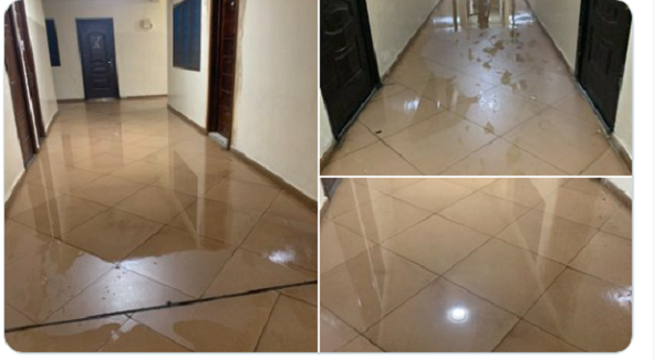 Recently renovated UG hostels worth $16m floods after heavy rainstorm