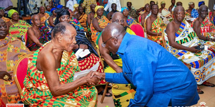 You won’t regret if you make Bawumia president – Ahafo Regional House of Chiefs to Ghanaians