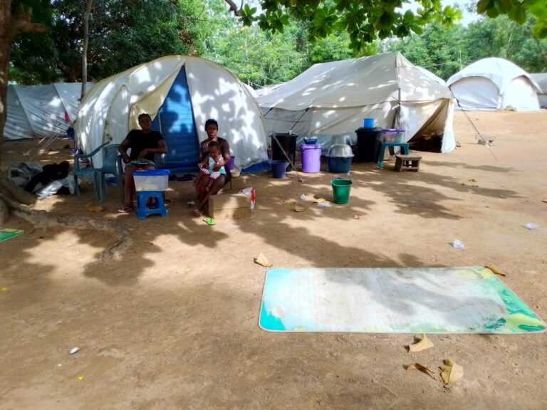 Akosombo Dam Spillage: 8 months on and over 200 people still live in tents