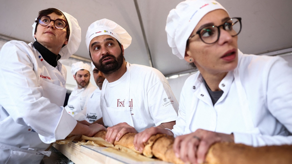French bakers claim to have the world’s longest baguette