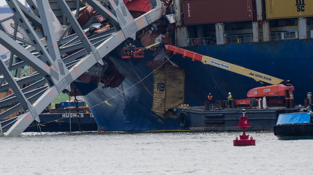 Fifth worker’s body discovered month after fall of the Baltimore bridge
