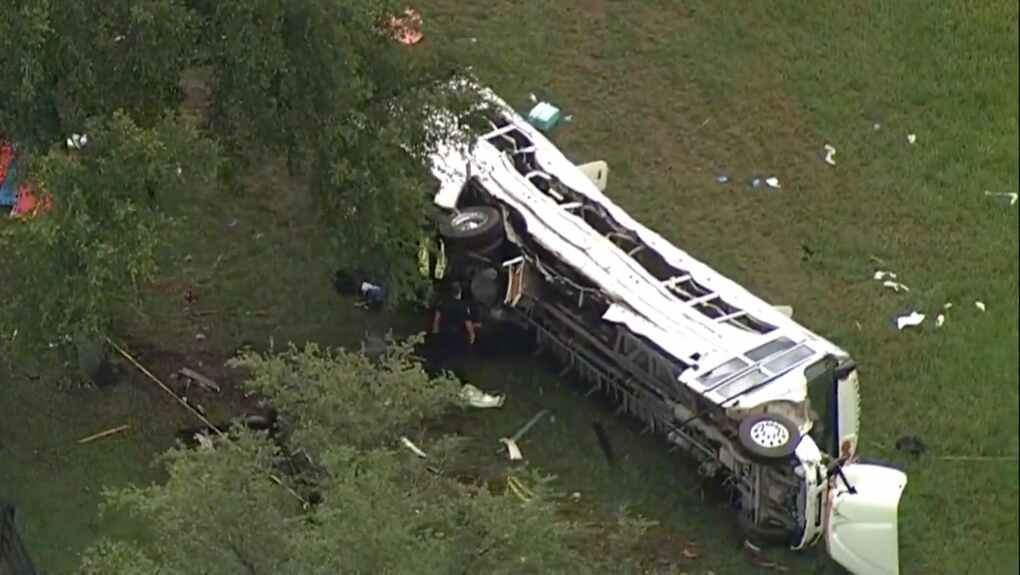 Driver arrested on DUI charges after colliding with farmworker bus, killing 8 people in Florida