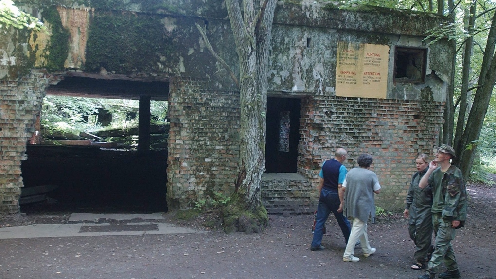 Human remains discovered in former Hitler base