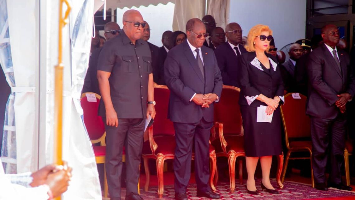 Mahama present at late Ivorian President Henri Bedie’s memorial mass