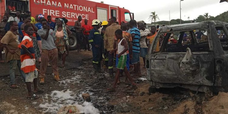 16 persons injured after premix fuel explosion at Essikadu Ketan