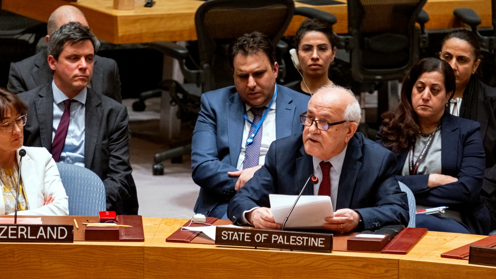 Canada abstains from supporting Palestinian UN membership