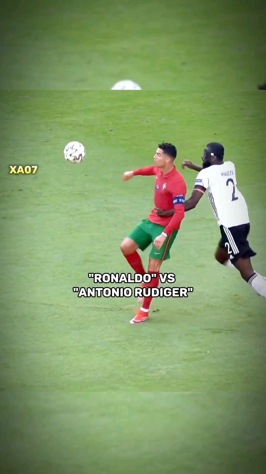 Ronaldo claps in reaction to Rudiger naming him as Real Madrid’s GOAT