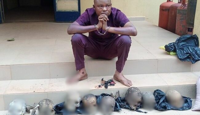 31-year-old man abandons palm oil business to sell human skulls due to hardship