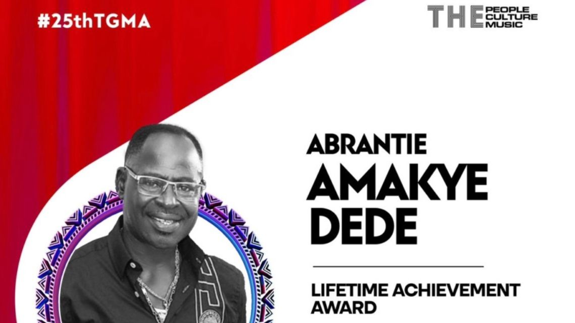 Lifetime Achievement honor to be conferred on legendary Highlife Maestro, Amakye Dede