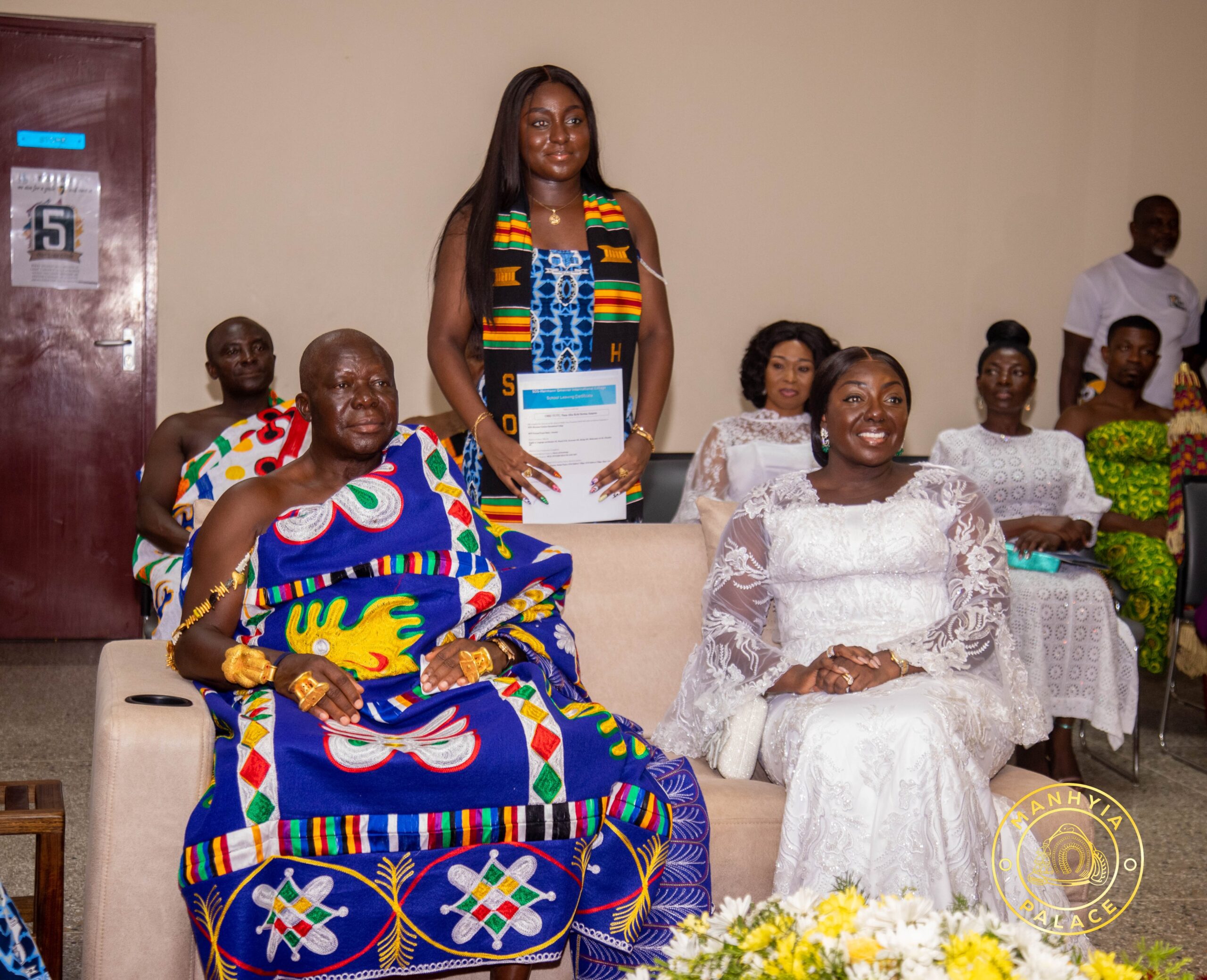 Asantehene attends daughter’s graduation at SOS Hermann Gmeiner International College