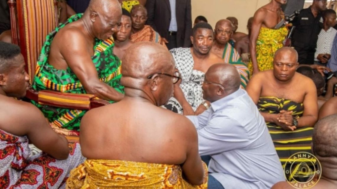 I won’t be a disappointment – Bawumia tells Asantehene
