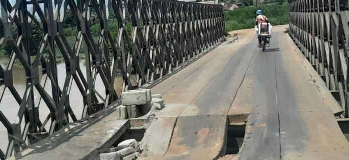 Bridge at Amasaman Constituency in critical state
