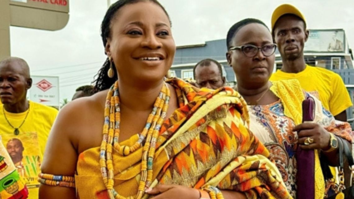 Charlotte Osei installed as Safohen